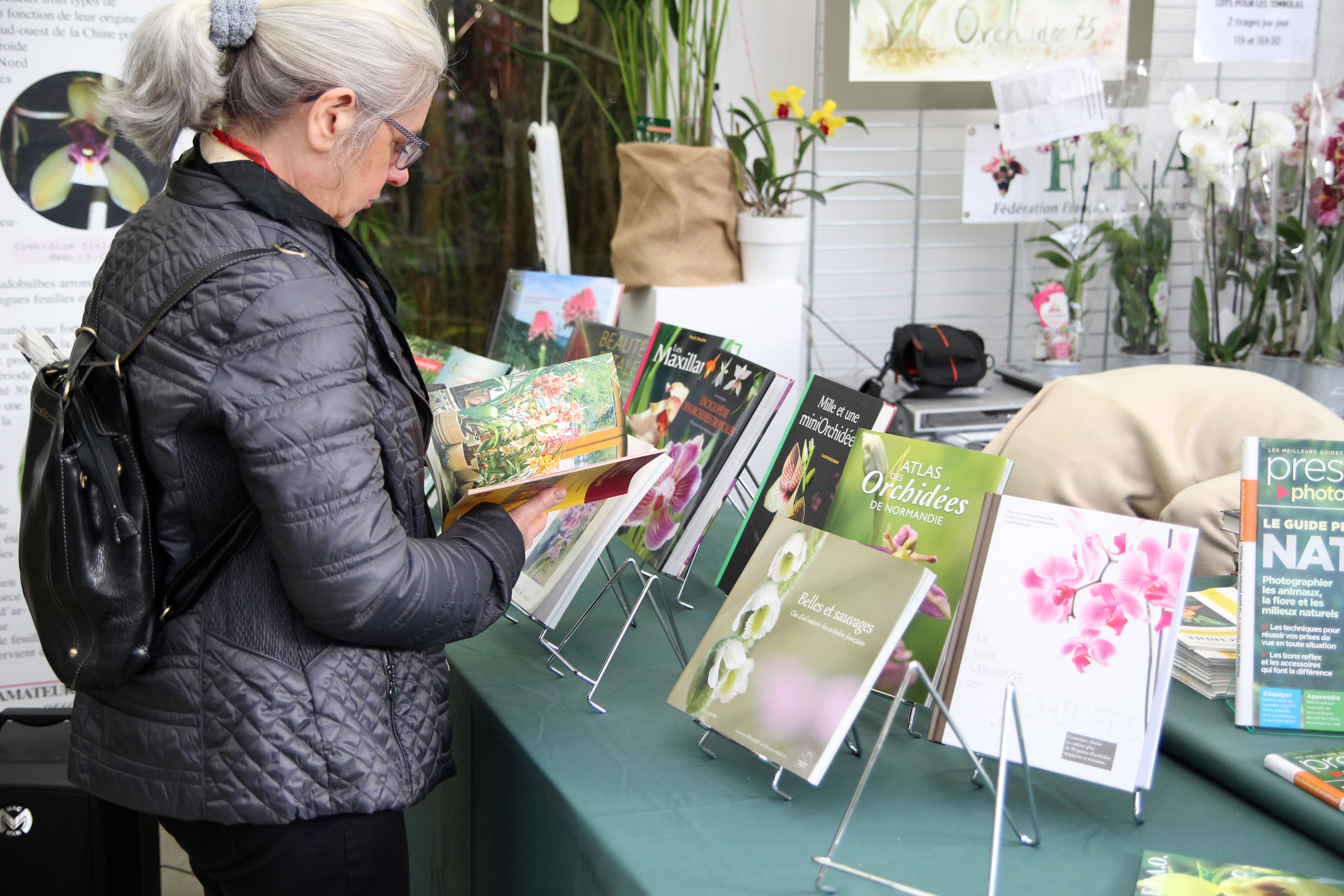 Orchidées expo-vente au Parc Floral