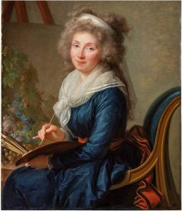 Portrait de la marquise de Grollier par Élisabeth Vigée Lebrun